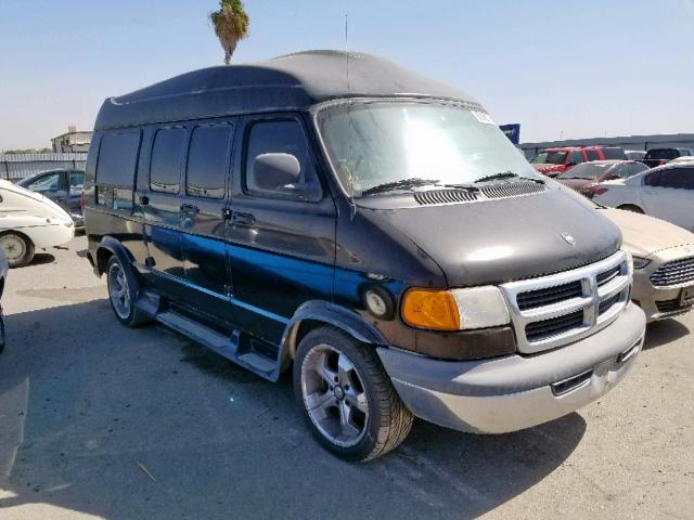 2B6HB11Y8XK585060 - 1999 DODGE RAM VAN B1 BLACK photo 1