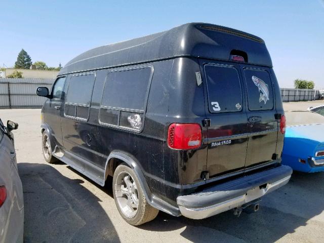 2B6HB11Y8XK585060 - 1999 DODGE RAM VAN B1 BLACK photo 3