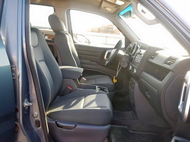 2HJYK16458H518511 - 2008 HONDA RIDGELINE BLUE photo 5