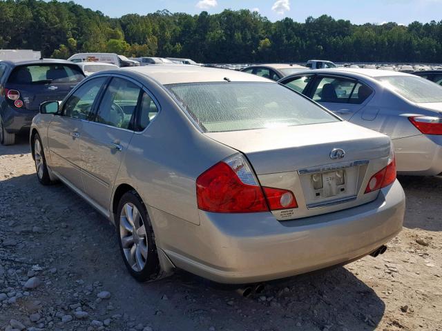 JNKAY01E27M307582 - 2007 INFINITI M35 BASE TAN photo 3