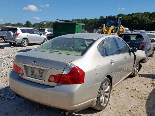 JNKAY01E27M307582 - 2007 INFINITI M35 BASE TAN photo 4