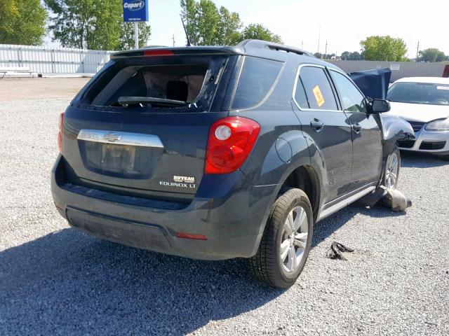 2GNALBEK8E6295792 - 2014 CHEVROLET EQUINOX LT GRAY photo 4