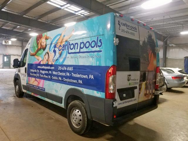 3C6TRVDG8HE535126 - 2017 RAM PROMASTER Ağ foto 3