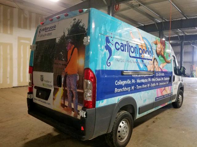 3C6TRVDG8HE535126 - 2017 RAM PROMASTER Ağ foto 4