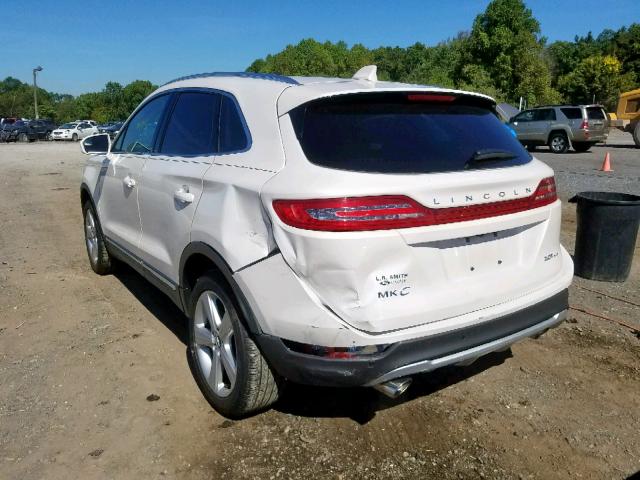 5LMCJ1D97HUL51509 - 2017 LINCOLN MKC PREMIE WHITE photo 3