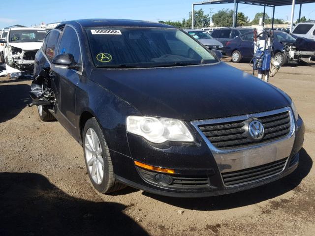 WVWJM7AN2AE070650 - 2010 VOLKSWAGEN PASSAT KOM BLACK photo 1