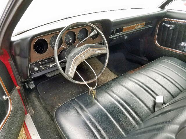5G21H177403 - 1975 FORD ELITE RED photo 9