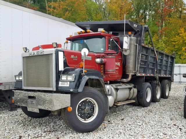 1M2AY40Y8KM003648 - 1989 MACK 700 RW700 RED photo 2