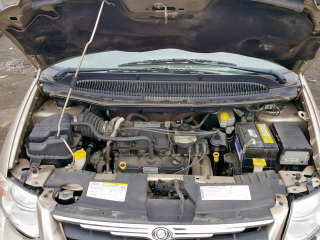 2A8GP54L06R799457 - 2006 CHRYSLER TOWN & COU GOLD photo 7