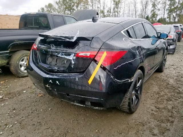 2HNYB1H4XCH500350 - 2012 ACURA ZDX TECHNO BLACK photo 4