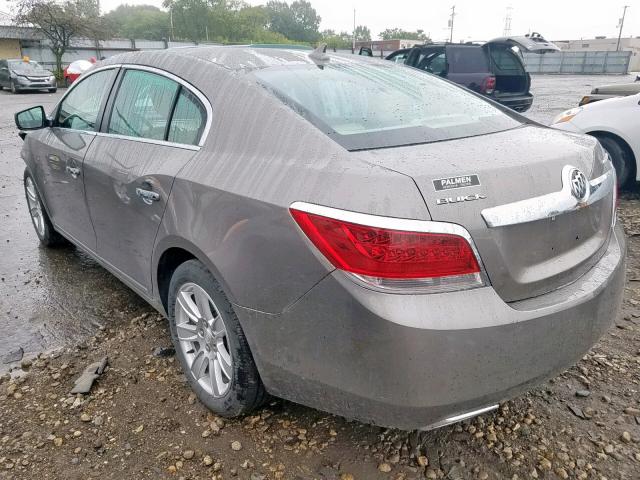 1G4GC5G36CF212949 - 2012 BUICK LACROSSE BROWN photo 3