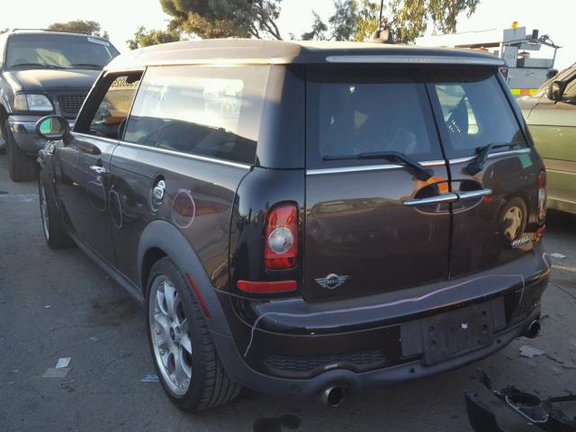 WMWMM3C59ATZ32516 - 2010 MINI COOPER S C BROWN photo 3