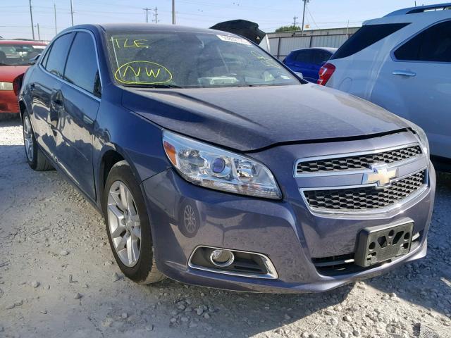 1G11F5SR8DF167312 - 2013 CHEVROLET MALIBU 2LT BLUE photo 1