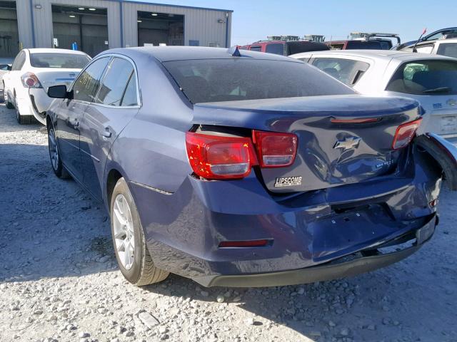 1G11F5SR8DF167312 - 2013 CHEVROLET MALIBU 2LT BLUE photo 3