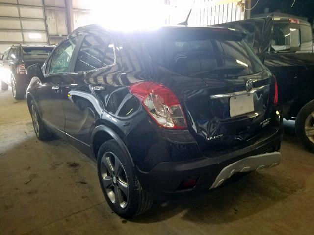 KL4CJCSB9EB542987 - 2014 BUICK ENCORE BROWN photo 3