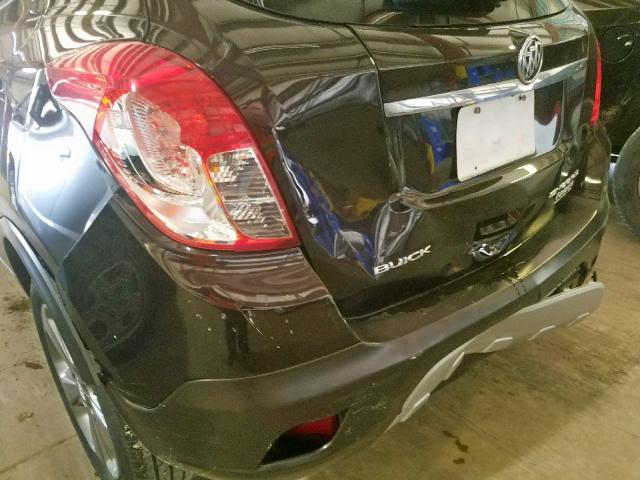 KL4CJCSB9EB542987 - 2014 BUICK ENCORE BROWN photo 9