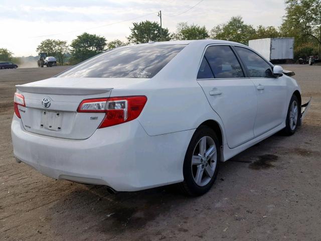 4T1BF1FK8CU558922 - 2012 TOYOTA CAMRY BASE WHITE photo 4