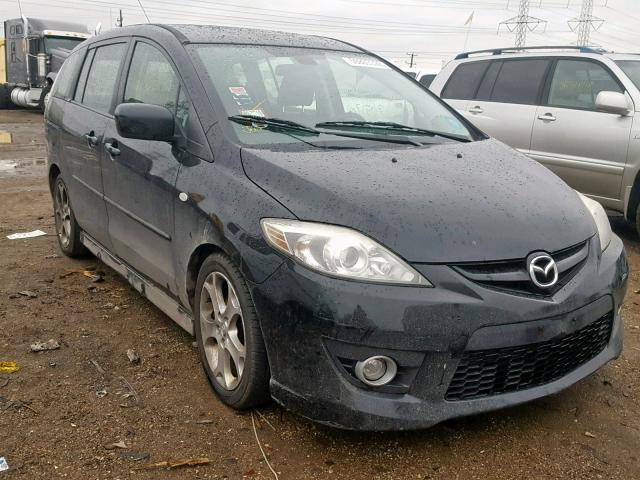 JM1CR29L790338441 - 2009 MAZDA 5 BLACK photo 1