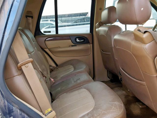 1GKDT13S522240216 - 2002 GMC ENVOY BLUE photo 6