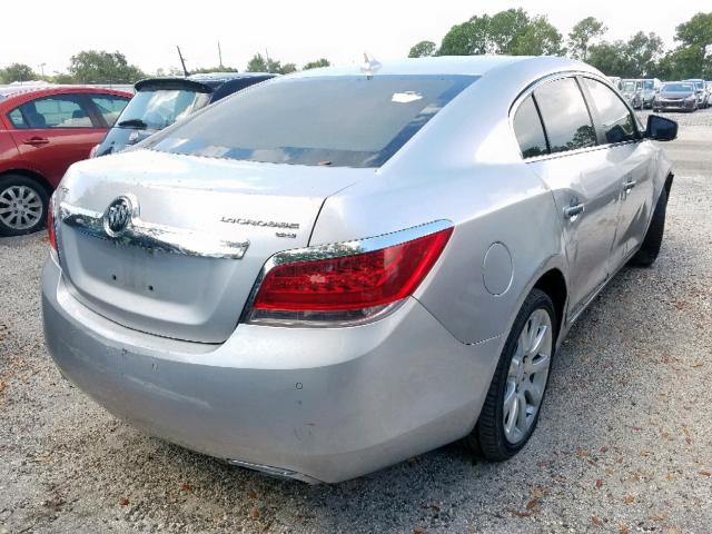 1G4GE5EV8AF223060 - 2010 BUICK LACROSSE C SILVER photo 4