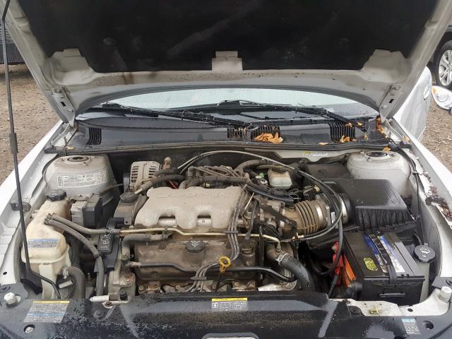 1G2NE52EX5M218979 - 2005 PONTIAC GRAND AM S SILVER photo 7