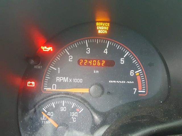 1G2NE52EX5M218979 - 2005 PONTIAC GRAND AM S SILVER photo 8