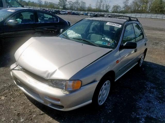 JF1GF4358XH803507 - 1999 SUBARU IMPREZA L SILVER photo 2