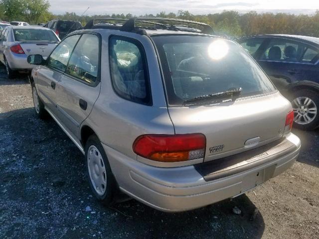 JF1GF4358XH803507 - 1999 SUBARU IMPREZA L SILVER photo 3