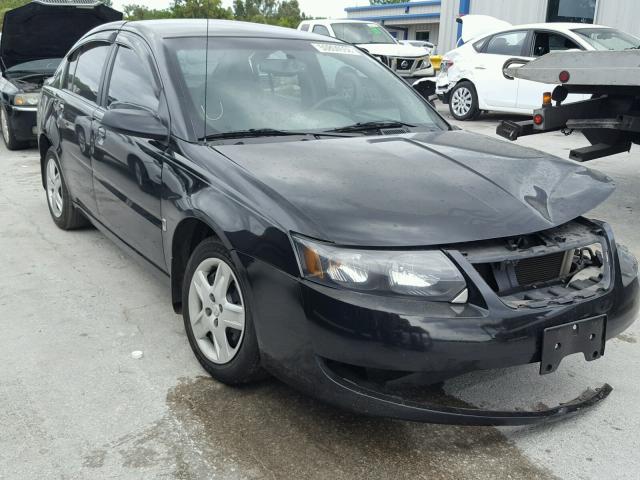 1G8AJ55F47Z105586 - 2007 SATURN ION LEVEL შავი ფოტო 1