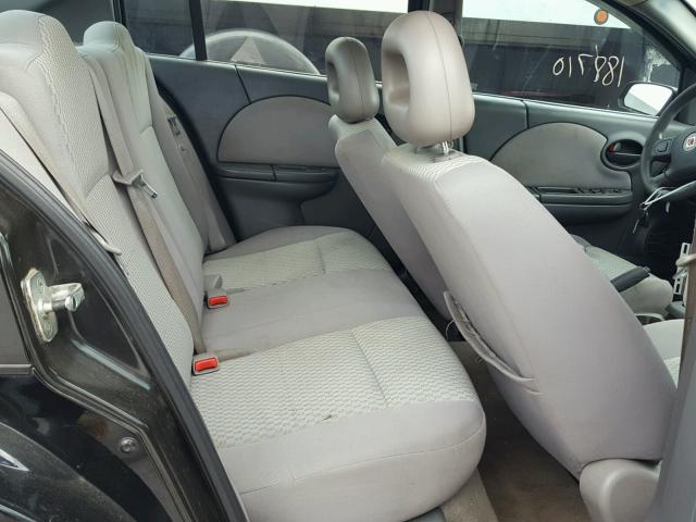 1G8AJ55F47Z105586 - 2007 SATURN ION LEVEL შავი ფოტო 6