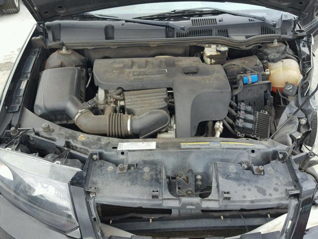 1G8AJ55F47Z105586 - 2007 SATURN ION LEVEL შავი ფოტო 7