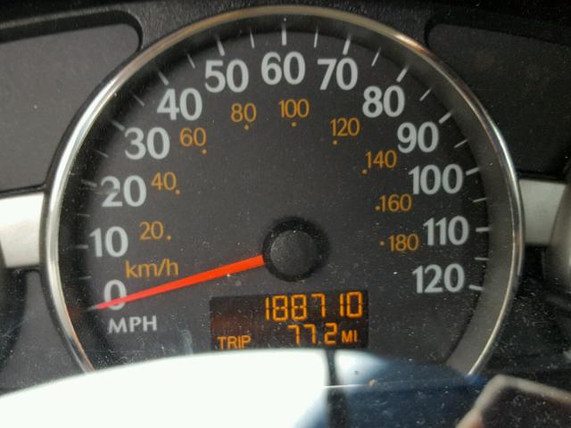 1G8AJ55F47Z105586 - 2007 SATURN ION LEVEL შავი ფოტო 8