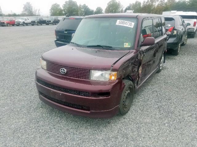 JTLKT334754018578 - 2005 TOYOTA SCION XB Lila Foto 2