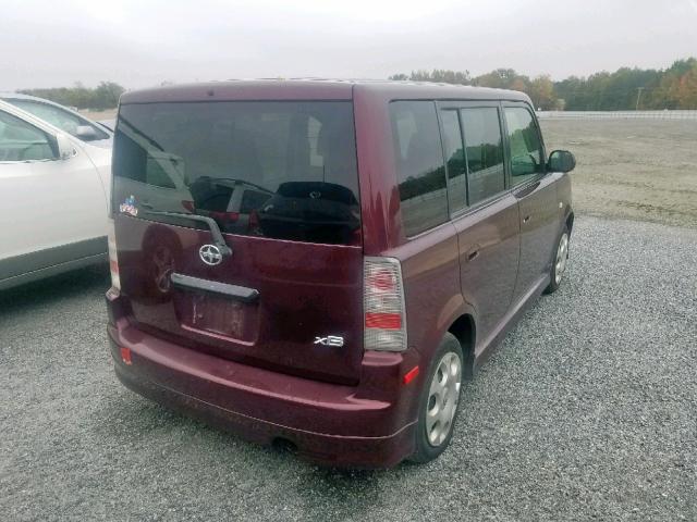 JTLKT334754018578 - 2005 TOYOTA SCION XB Lila Foto 4
