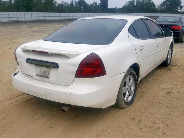 2G2WP552081104831 - 2008 PONTIAC GRAND PRIX WHITE photo 4