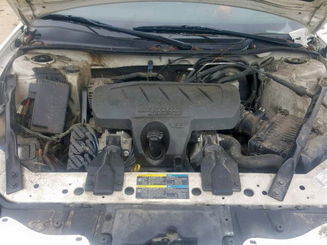 2G2WP552081104831 - 2008 PONTIAC GRAND PRIX WHITE photo 7