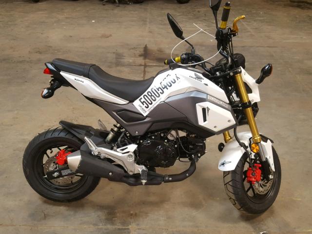 MLHJC7511J5009197 - 2018 HONDA GROM 125 WHITE photo 9