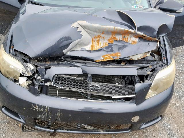 JTKDE177960088124 - 2006 TOYOTA SCION TC გრაფიტი ფოტო 7