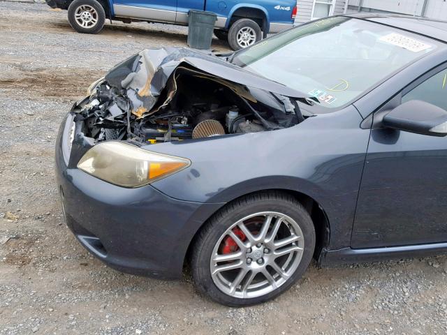 JTKDE177960088124 - 2006 TOYOTA SCION TC გრაფიტი ფოტო 9