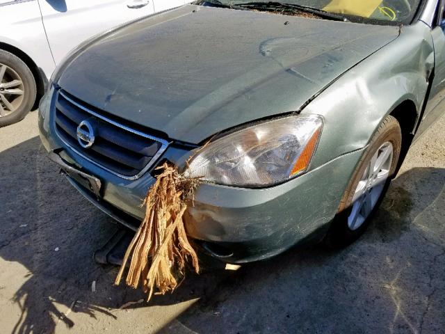 1N4AL11E63C267986 - 2003 NISSAN ALTIMA BAS GREEN photo 9