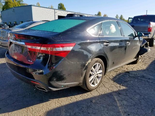 4T1BK1EBXDU017109 - 2013 TOYOTA AVALON BAS BLACK photo 4