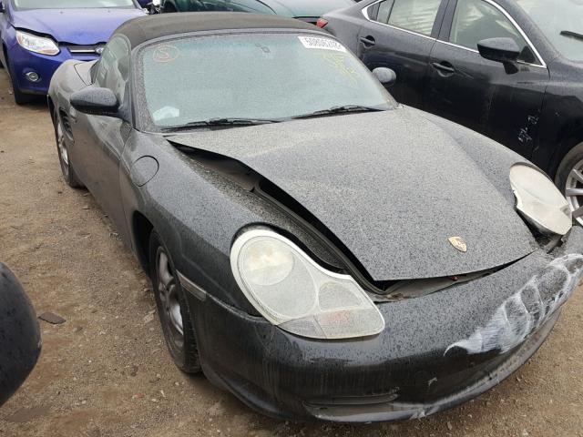 WP0CA29863U622680 - 2003 PORSCHE BOXSTER BLACK photo 1