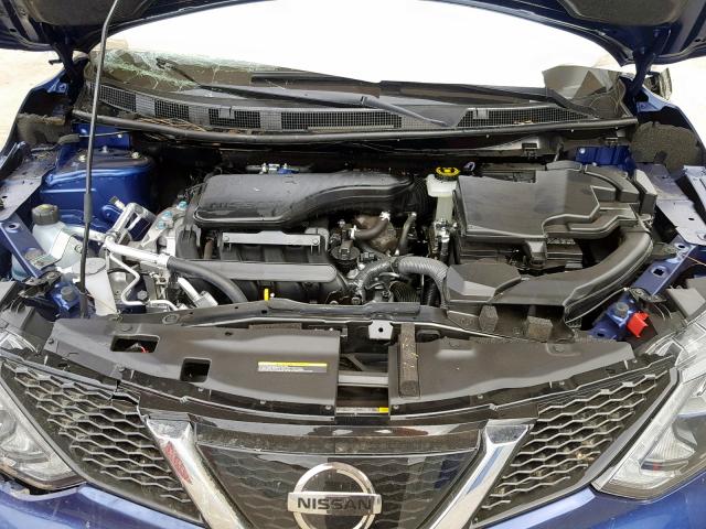 JN1BJ1CP0KW234372 - 2019 NISSAN ROGUE SPOR BLUE photo 7