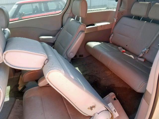 5N1BV28U06N119106 - 2006 NISSAN QUEST S WHITE photo 6