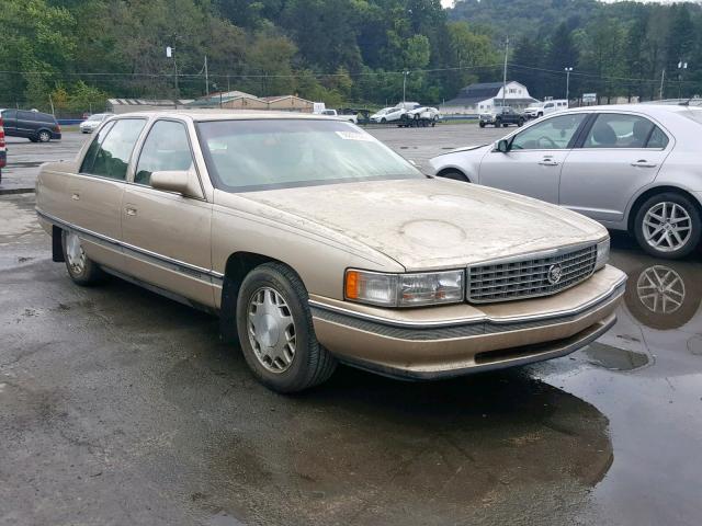 1G6KF5295TU310161 - 1996 CADILLAC DEVILLE CO TAN photo 1