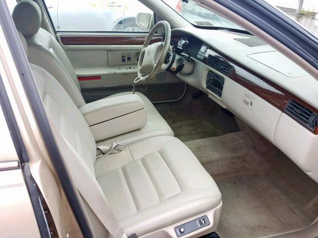 1G6KF5295TU310161 - 1996 CADILLAC DEVILLE CO TAN photo 5