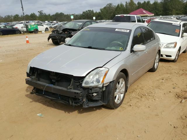 1N4BA41E15C827573 - 2005 NISSAN MAXIMA SE SILVER photo 2