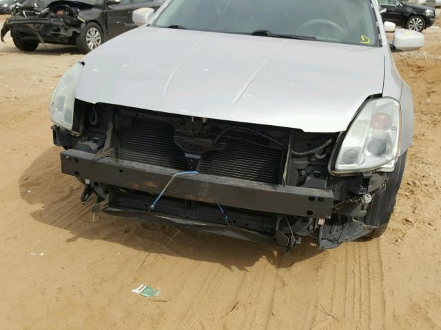 1N4BA41E15C827573 - 2005 NISSAN MAXIMA SE SILVER photo 9