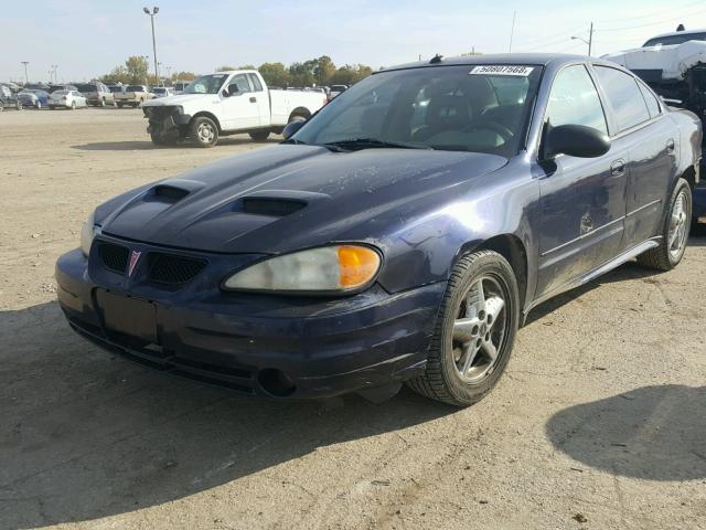 1G2NG52E84M595853 - 2004 PONTIAC GRAND AM S BLUE photo 2