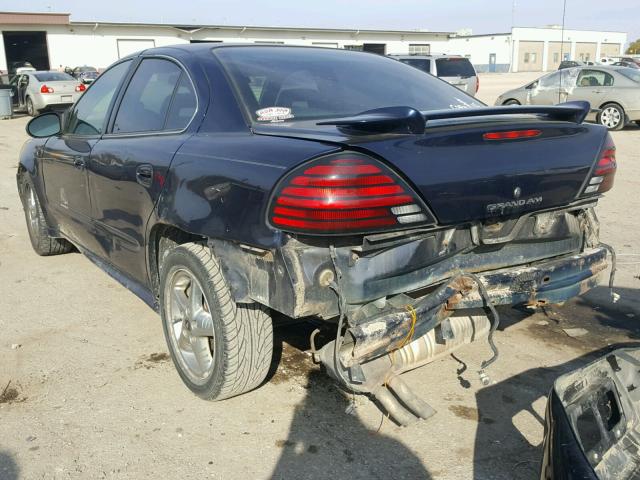 1G2NG52E84M595853 - 2004 PONTIAC GRAND AM S BLUE photo 3